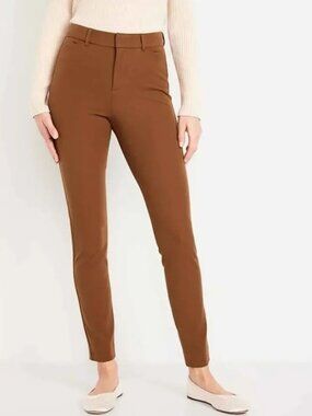 Old Navy High Rise Pixie Pant Brown Tan Size 4